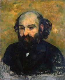 Self-Portrait 1880-1881. Artist: Paul Cezanne