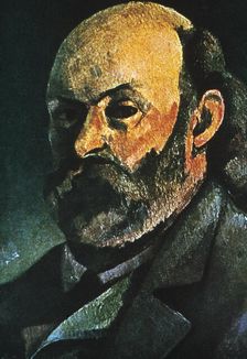 Self-portrait, 1880. Artist: Paul Cezanne
