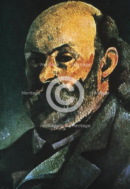 Self-portrait, 1880. Artist: Paul Cezanne