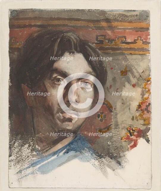 Self-Portrait, 1881. Creator: Toorop, Jan (1858-1928).