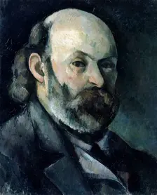 Self-portrait 1882-1885. Artist: Paul Cezanne
