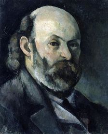 Self-portrait 1882-1885. Artist: Paul Cezanne