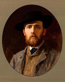 Self Portrait, 1882. Creator: George Reid