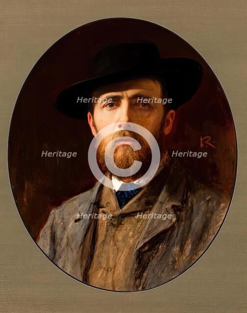 Self Portrait, 1882. Creator: George Reid.