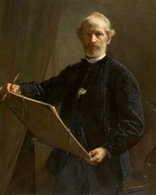 Self-portrait, 1882. Creator: Eduard Julius Friedrich Bendemann