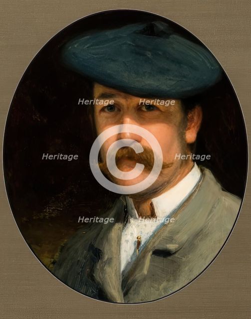 Self Portrait, 1882. Creator: Joseph Farquharson.