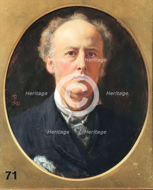 Self Portrait, 1883. Creator: John Everett Millais.