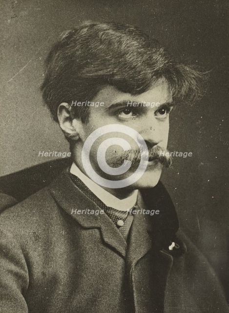 Self-Portrait, 1894. Creator: Alfred Stieglitz.