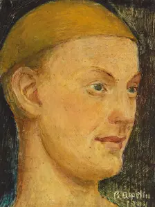 Self-Portrait, 1894. Creator: Bruno Aspelin