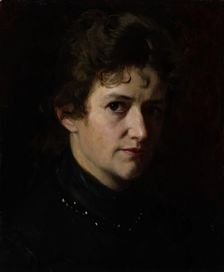 Self-Portrait, 1894. Creator: Eugenie Bandell