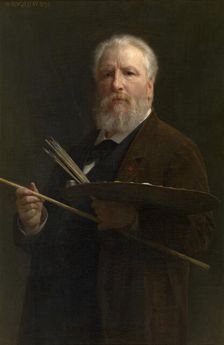 Self Portrait, 1895. Creator: William-Adolphe Bouguereau