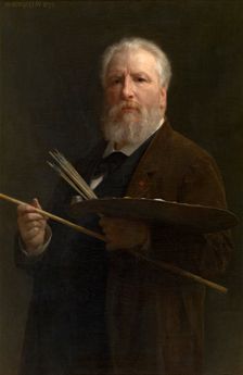 Self-portrait, 1895. Creator: William-Adolphe Bouguereau