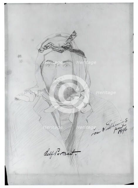 Self-Portrait, 1896. Creator: Louis Michel Eilshemius.