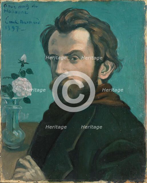 Self-Portrait, 1897. Artist: Bernard, Émile (1868-1941)