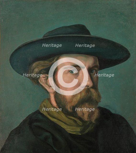 Self-portrait, 1897. Creator: Bernard, Émile (1868-1941).
