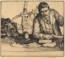 Self-Portrait, 1897. Creator: William Strang