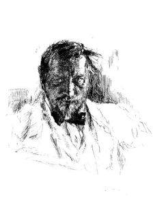 Self-portrait 1898. Artist: Valentin Serov
