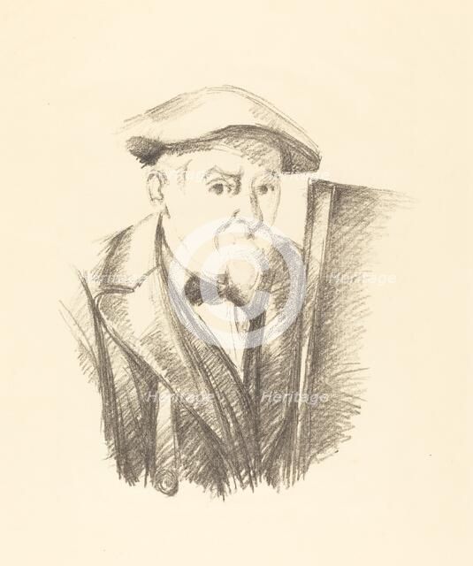 Self-Portrait, 1898. Creator: Paul Cezanne.