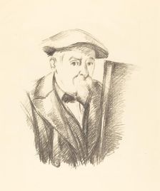 Self-Portrait, 1898. Creator: Paul Cezanne