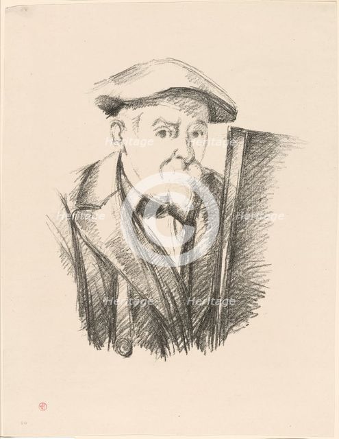 Self-Portrait, 1898. Creator: Paul Cezanne.