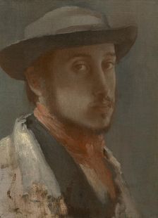 Self-Portrait, 1899. Creator: Edgar Degas
