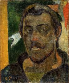 Self-portrait 1890-1894. Artist: Paul Gauguin