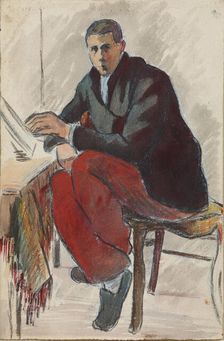 Self-portrait, 1890. Creator: Ibels, Henri Gabriel (1867-1936)