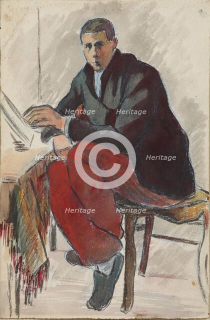 Self-portrait, 1890. Creator: Ibels, Henri Gabriel (1867-1936).