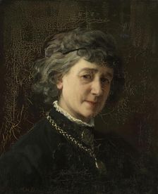 Self-Portrait, 1890. Creator: Johanne Mathilde Dietrichson