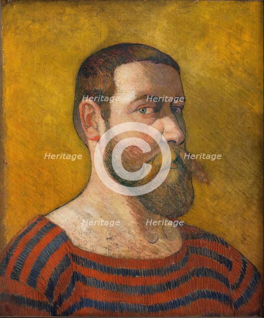 Self-portrait, 1891-1894. Creator: Jan Verkade.