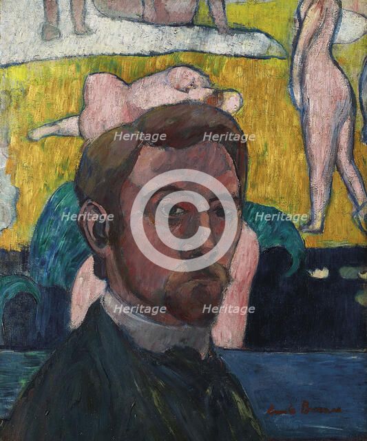 Self-portrait, 1891. Creator: Bernard, Émile (1868-1941).