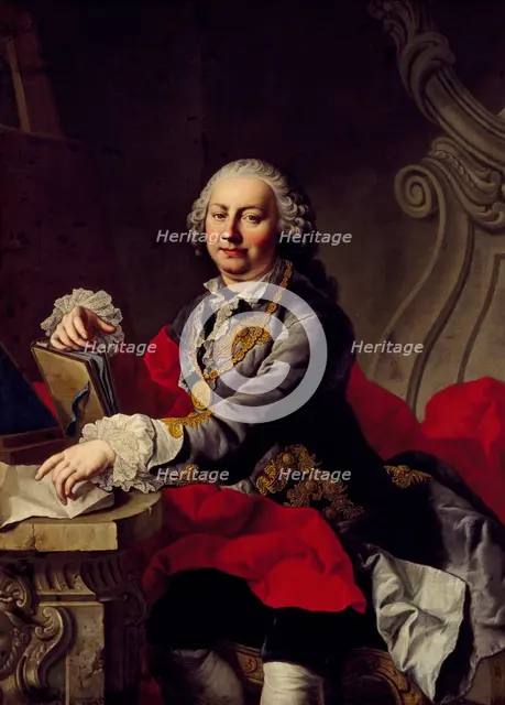Self portrait, 18th century. Creator: Martin van Meytens.