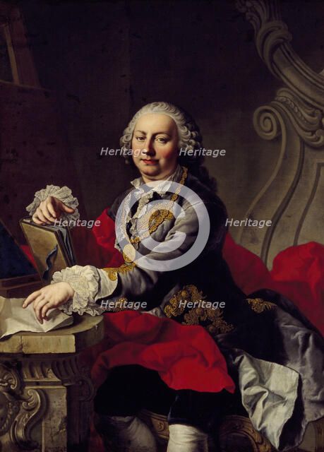 Self portrait, 18th century. Creator: Martin van Meytens.