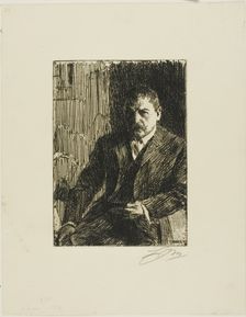 Self-Portrait 1904 I, 1904. Creator: Anders Leonard Zorn