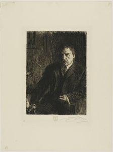 Self-Portrait 1904 I, 1904. Creator: Anders Leonard Zorn