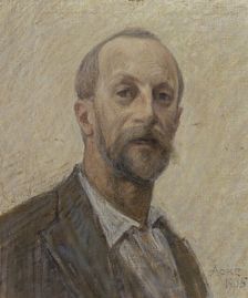 Self-Portrait, 1905. Creator: Johan Axel Gustav Acke