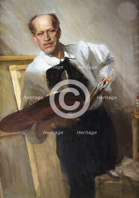 Self-portrait, 1905. Creator: José Villegas Cordero.