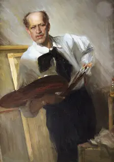 Self-portrait, 1905. Creator: José Villegas Cordero