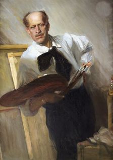 Self-portrait, 1905. Creator: José Villegas Cordero