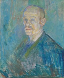 Self-Portrait, 1905. Creator: Oluf Wold-Torne