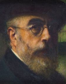 Self-portrait, 1906. Creator: Emile Renard