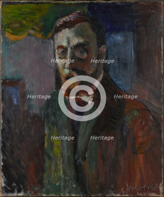 Self-portrait, 1906.  Creator: Henri Matisse.
