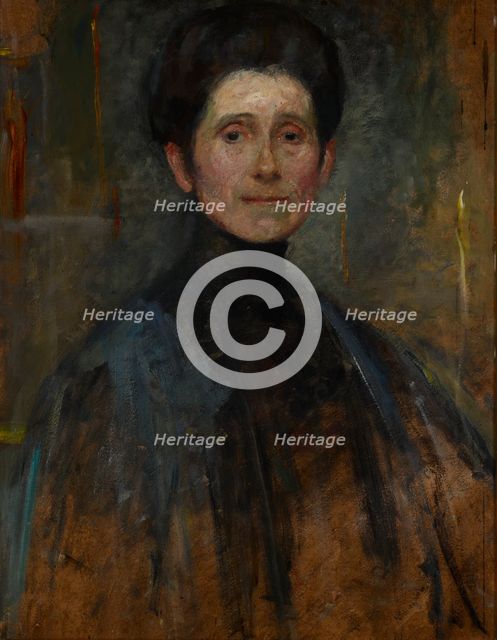 Self-Portrait, 1906. Creator: Olga Boznanska.