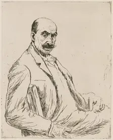 Self-Portrait, 1906. Creator: Max Liebermann