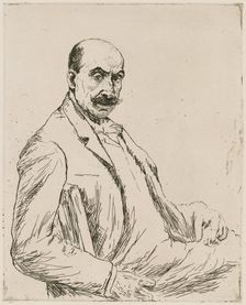 Self-Portrait, 1906. Creator: Max Liebermann