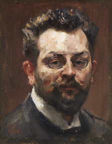 Self-Portrait, 1906. Creator: Slevogt, Max (1868-1932)
