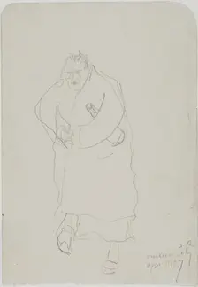 Self-Portrait, 1907. Creator: Anders Leonard Zorn