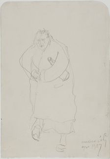 Self-Portrait, 1907. Creator: Anders Leonard Zorn