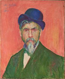 Self-portrait, 1907. Creator: Axilette, Alexis (1860-1931)
