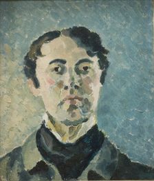 Self-portrait, 1907. Creator: Giersing, Harald (1881-1927)